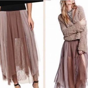 Free People "Sugar Plum" Skirt
